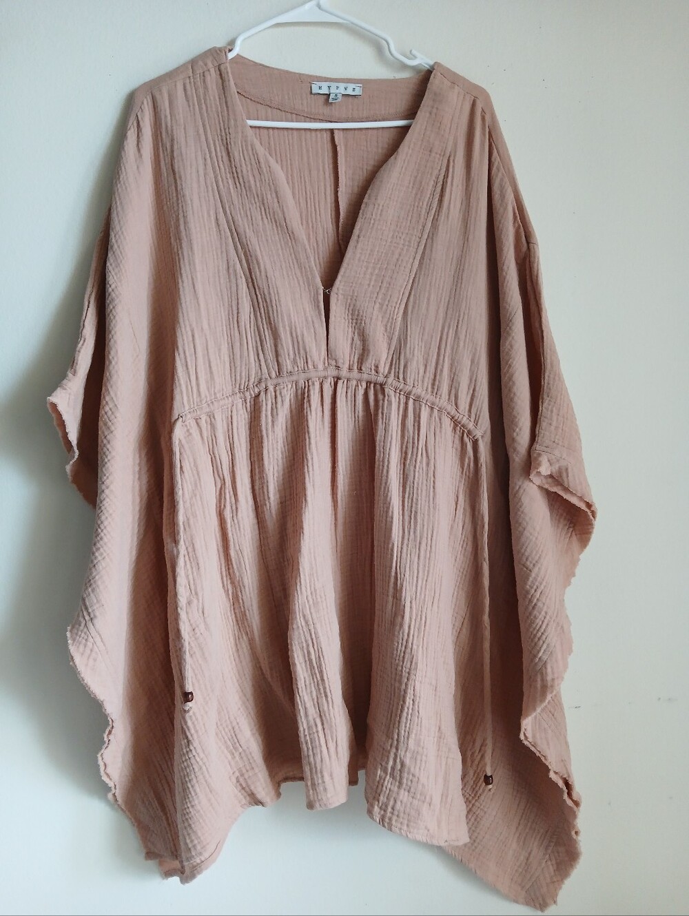 HYFVE Cotton Bohemian Hippy Oversized Beach Cover Up Small - Picture 11 of 12